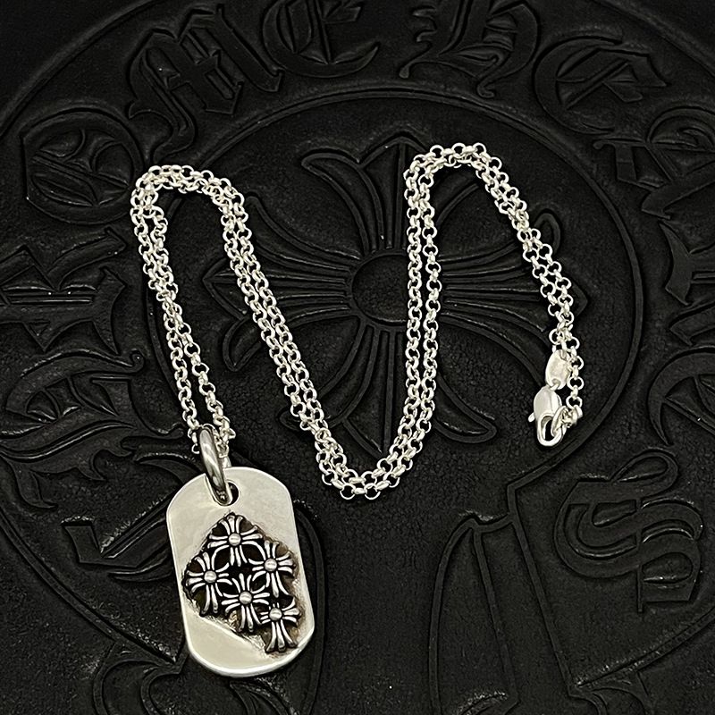 Chrome Hearts 人気ファッションアクセサリーヒップホップレトロセーターチェーン男女 ネックレス