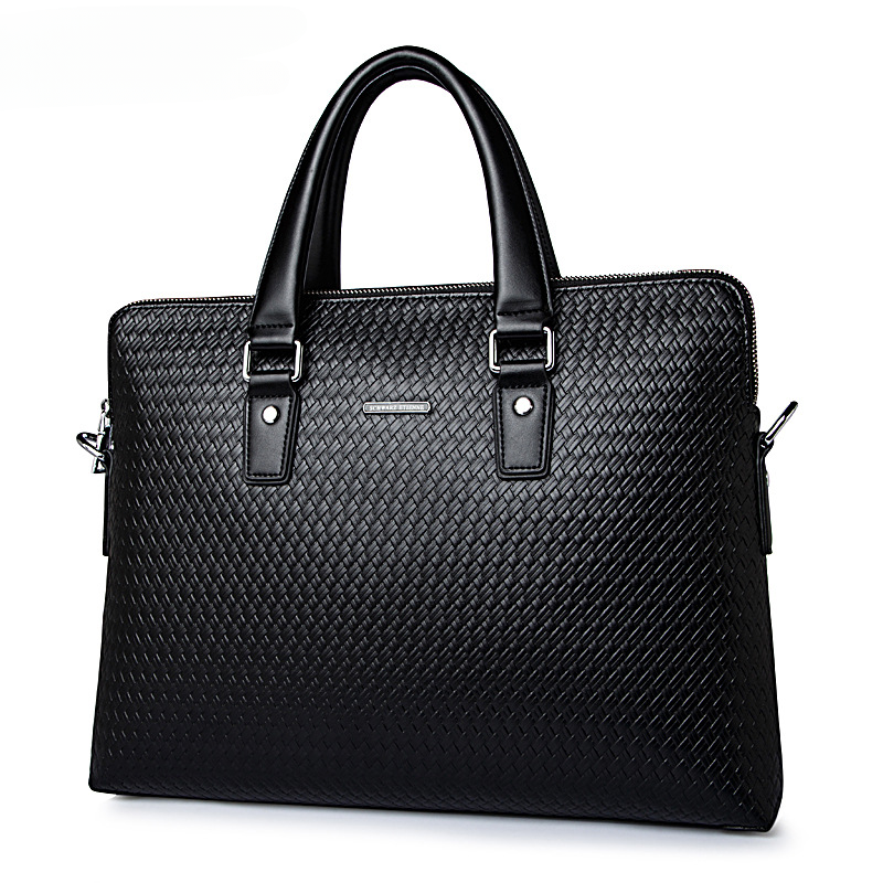 Men's handbag, handbag, genuine cowhide leather, large capacity, business computer bag, men's briefcase shoulder bag