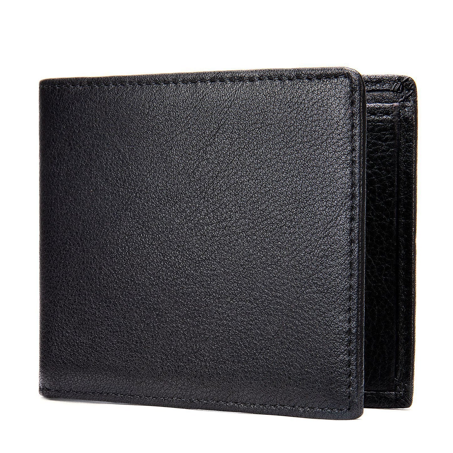 メンズ短財布牛皮本革製ビジネス薄型シンプル盗難防止カードバッグウォレットwallet