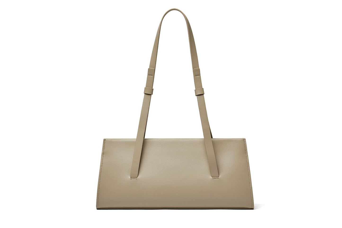 Genuine leather women's bag side single shoulder stick bag high quality shoulder bag goes with everything