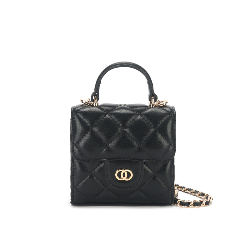 Women's Handbag Handbag Shoulder Bag Genuine Leather Ladies Bag Chain Bag Trumpet