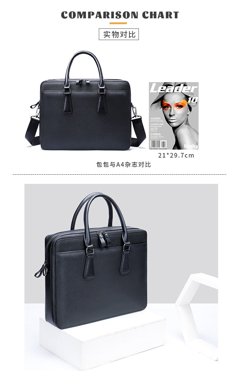 メンズ手提げかばん 牛皮本革製 オフィス ビジネス 通勤 男性用パソコンバッグ ハンドバッグ