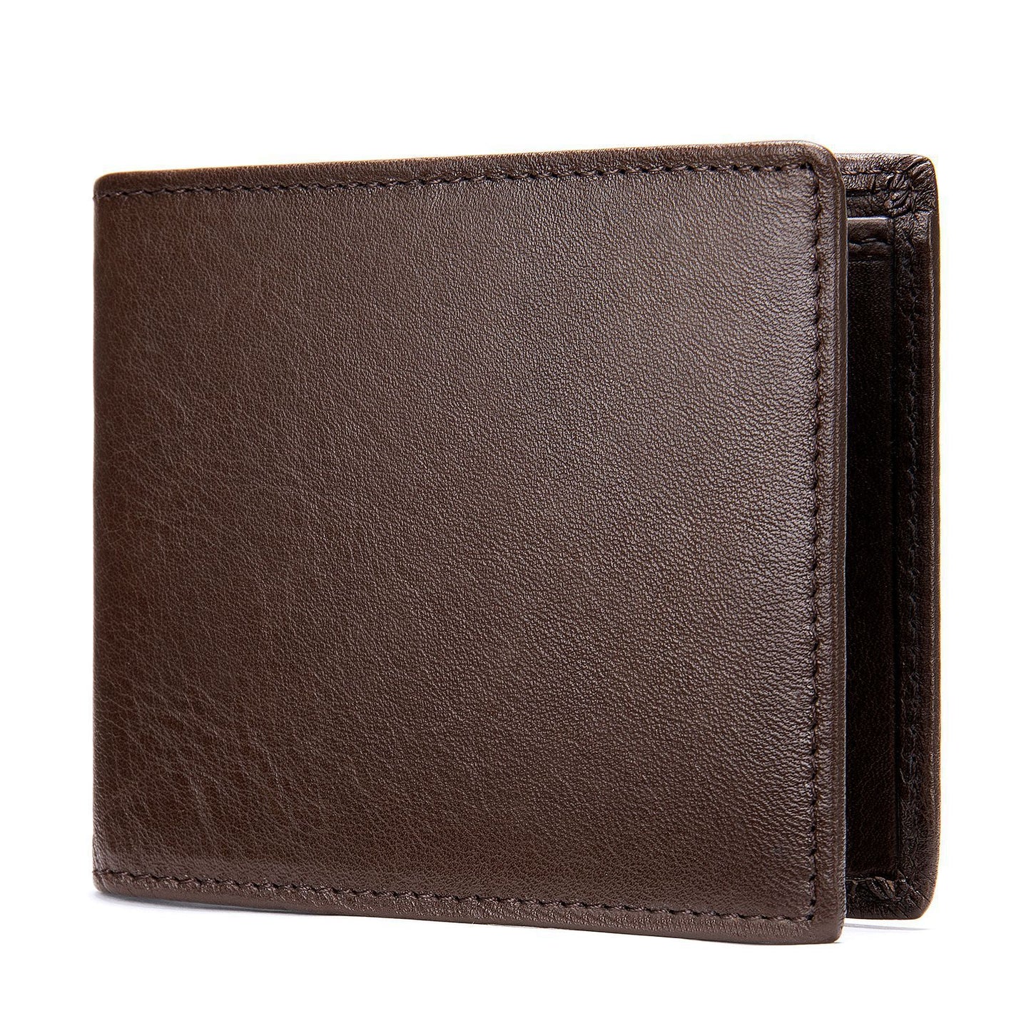 メンズ短財布牛皮本革製ビジネス薄型シンプル盗難防止カードバッグウォレットwallet