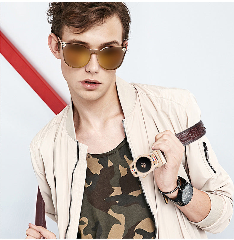 Men's Belt Crocodile Skin Genuine Leather Automatic Buckle Fashion Casual High Quality Men Belt