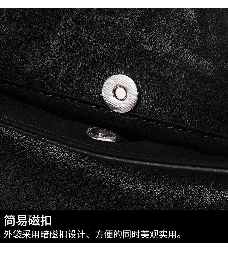 メンズショルダーバッグ 牛皮本革製 ビジネスカジュアル ファッション 大容量斜めがけバッグ