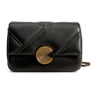 レディースチェーンバッグ牛革わきの下バッグレトロOL通勤ショルダーバッグ ファッション