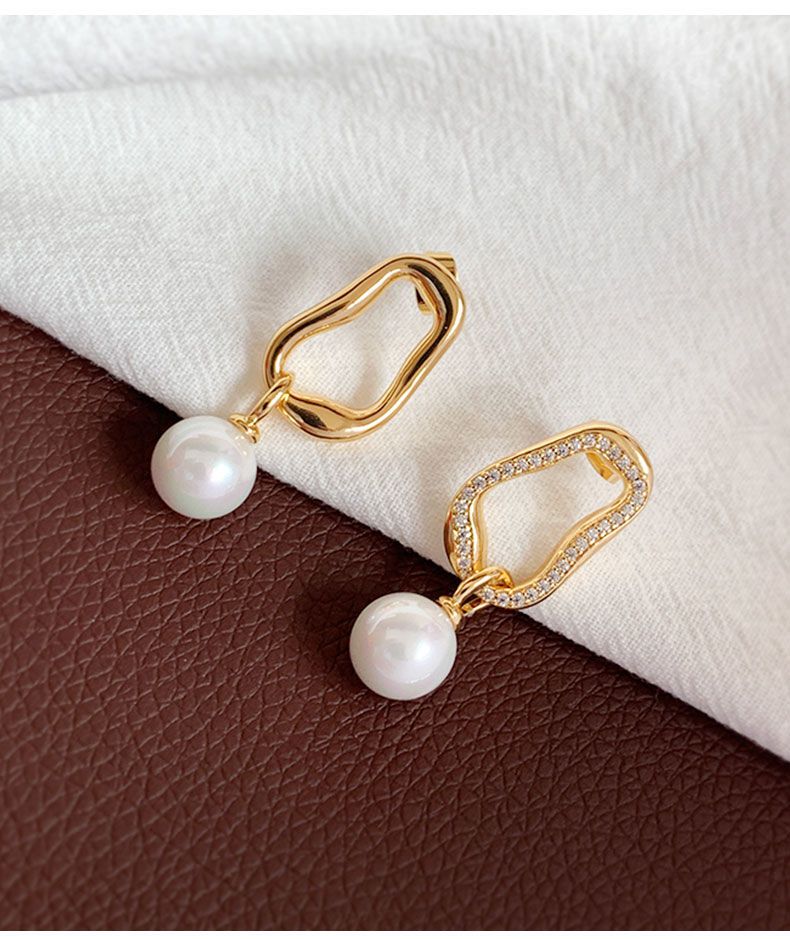 AOMIDIORレディーファッション高級感耳飾り 気質 精緻女性イヤリング EH0151