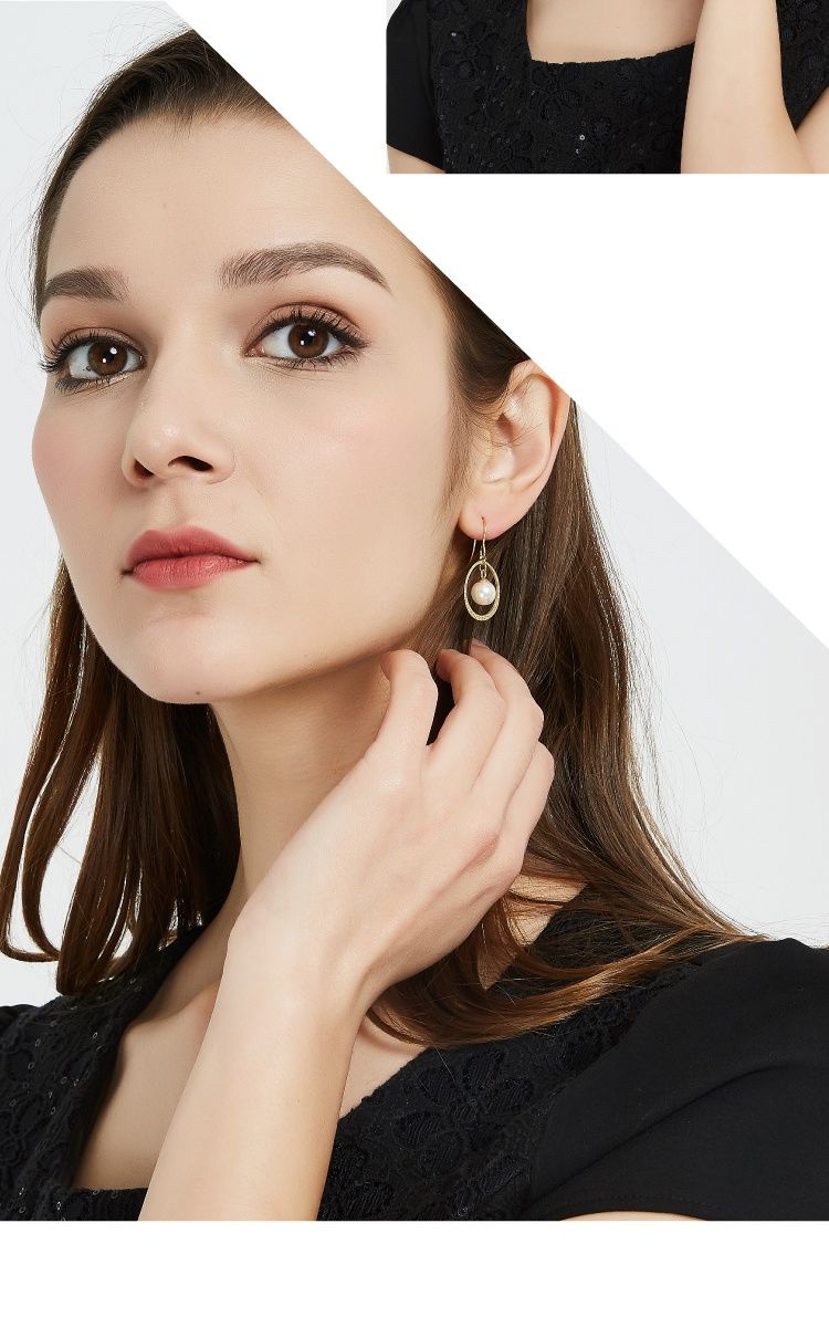 AOMIDIORレディーファッション高級感耳飾り 気質 精緻女性イヤリング EH0101