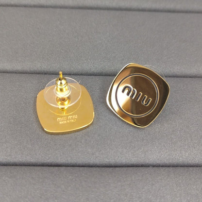 MiuMiu レディーファッション高級感耳飾り 気質 精緻女性イヤリング EH0178