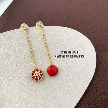 AOMIDIORレディーファッション高級感耳飾り 気質 精緻女性イヤリング EH0124