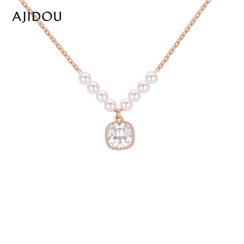 AJIDOU925シルバー優雅スタイリッシュなネックレス贈り物