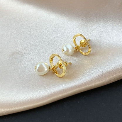 AOMIDIOR女性イヤリング 高級感 気質 精緻 レディーファッション耳飾り CDEH0097