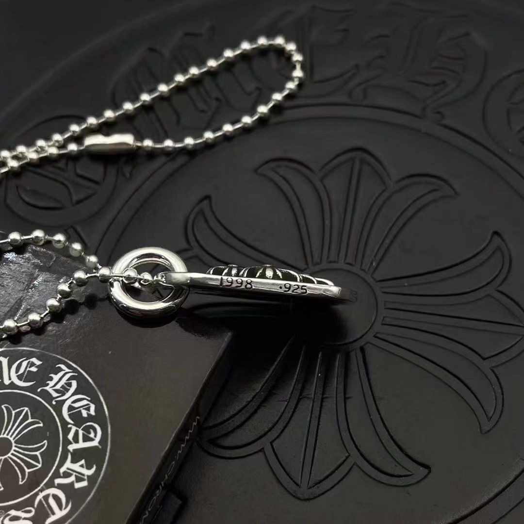 Chrome Hearts 人気ファッションアクセサリーヒップホップレトロセーターチェーン男女 ネックレス