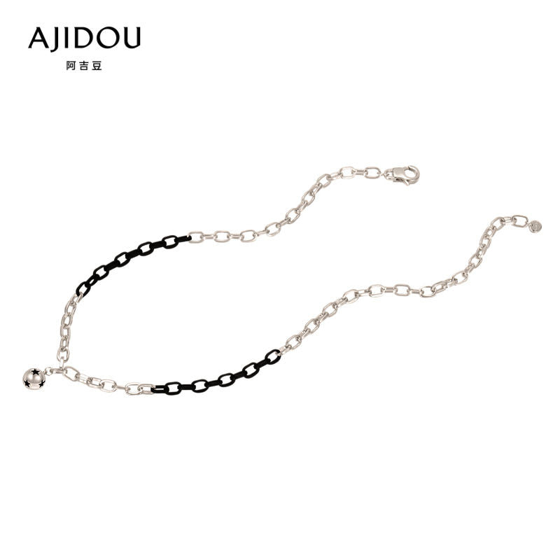 AJIDOU消えたサーカス小円球ネックレス細チェーンシンプルネックチェーン贈り物