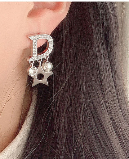 AOMIDIORレディーファッション高級感耳飾り 気質 精緻女性イヤリング EH0119