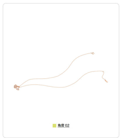 AJIDOU925シルバー優雅スタイリッシュネックレス贈り物