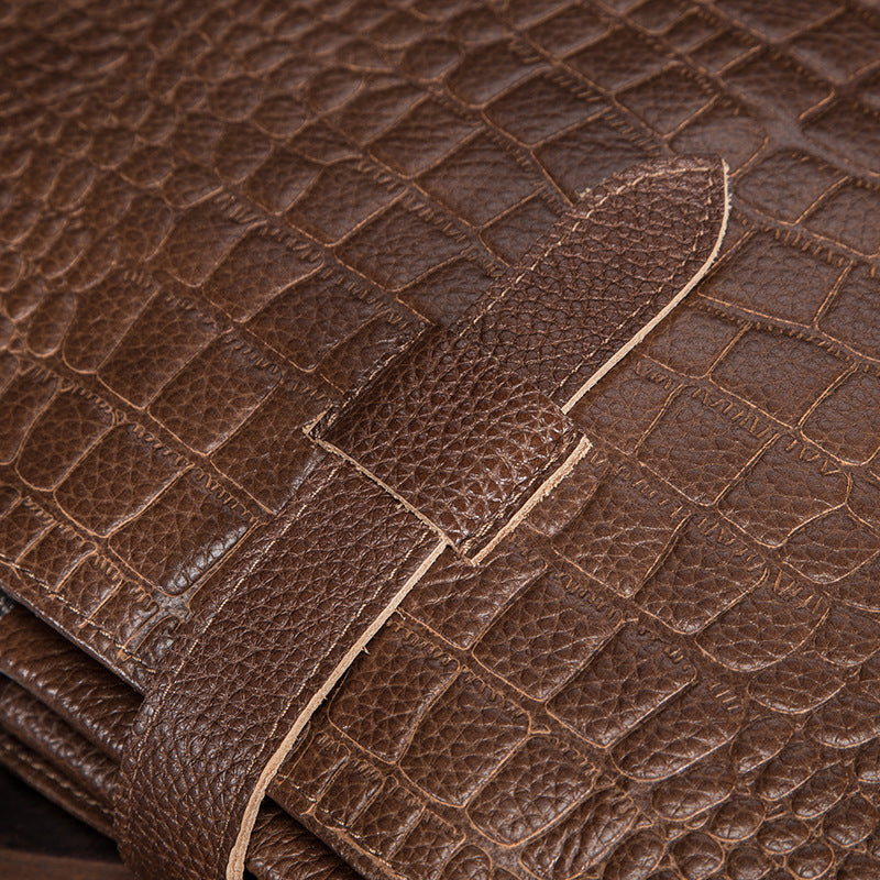 メンズハンドバッグ牛革本革製ビジネスブリーフケース男性用パソコンバッグ