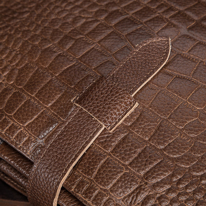 メンズハンドバッグ牛革本革製ビジネスブリーフケース男性用パソコンバッグ