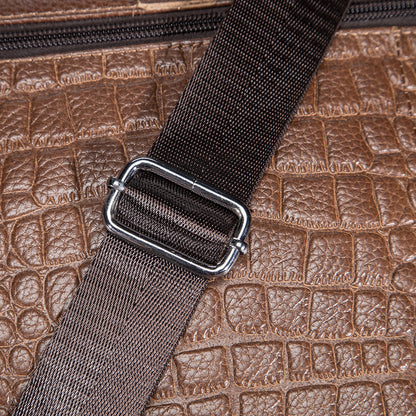 メンズハンドバッグ牛革本革製ビジネスブリーフケース男性用パソコンバッグ