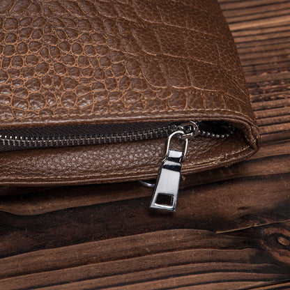 メンズハンドバッグ牛革本革製ビジネスブリーフケース男性用パソコンバッグ