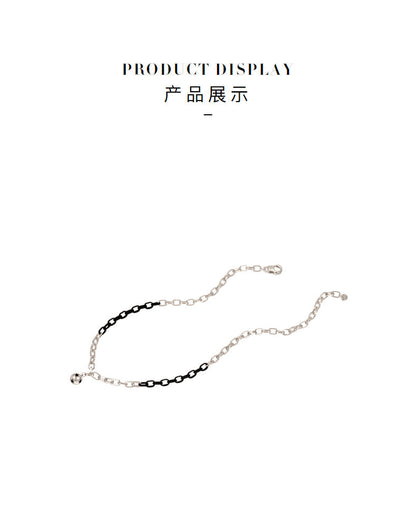 AJIDOU消えたサーカス小円球ネックレス細チェーンシンプルネックチェーン贈り物