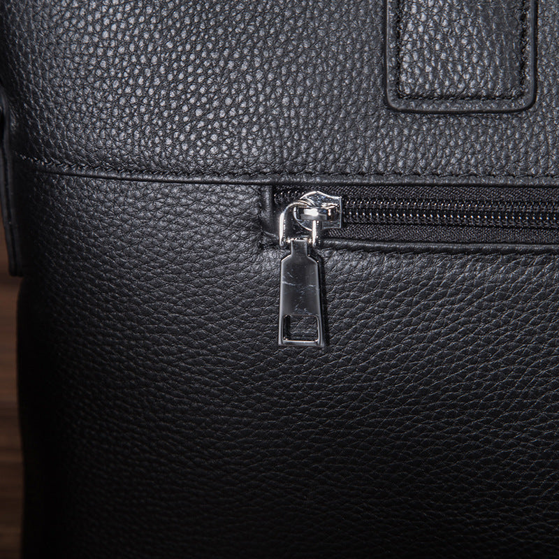 メンズハンドバッグブリーフケース牛革本革製ビジネス男性パソコンバッグ