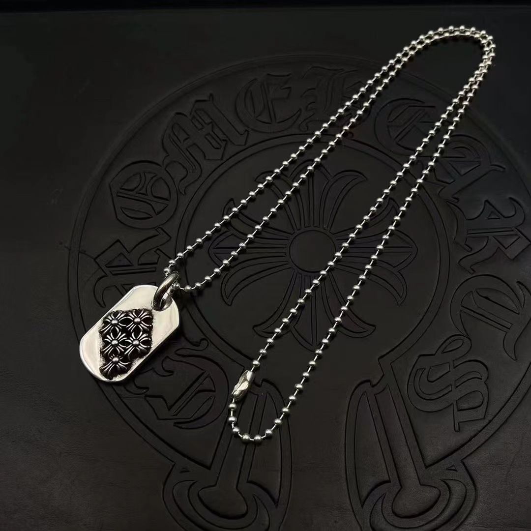 Chrome Hearts 人気ファッションアクセサリーヒップホップレトロセーターチェーン男女 ネックレス
