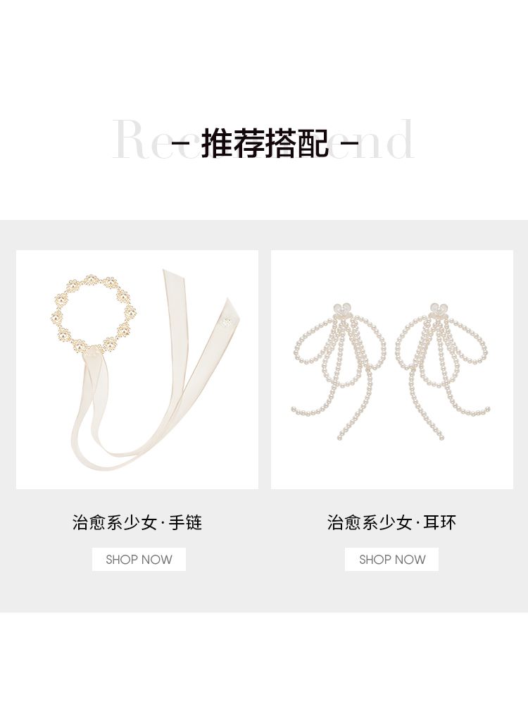 AJIDOU乙女の組み合わせパールフラワーリング柔らかでエレガントな指輪贈り物