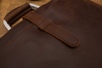 メンズハンドバッグ手提げかばん手作業牛皮本革製ショルダーバッグレトロカジュアルビジネスブリーフケースファイルバッグ