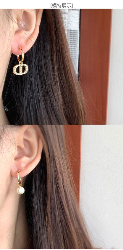 AOMIDIOR女性イヤリング 高級感 気質 精緻 レディーファッション耳飾り CDEH0093