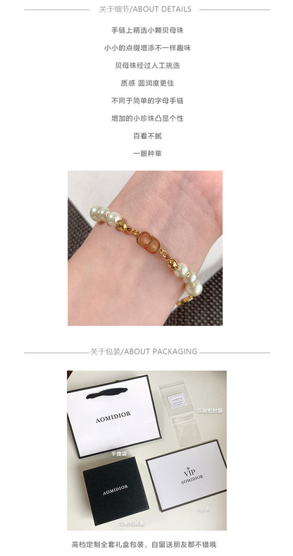 AOMIDIOR 女性ブレスレット 高級感 気質 精緻 レディーファッション手飾り
