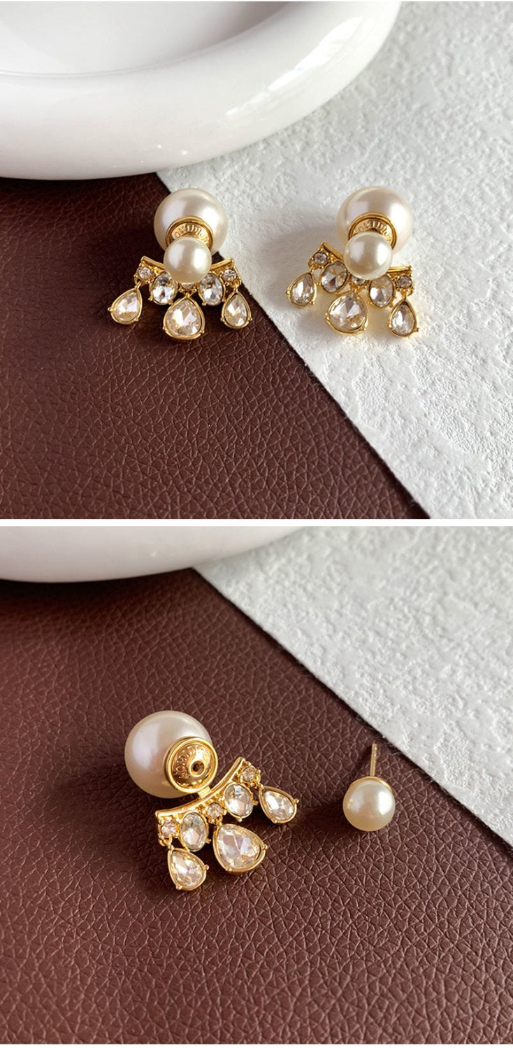 AOMIDIORレディーファッション高級感耳飾り 気質 精緻女性イヤリング EH0144