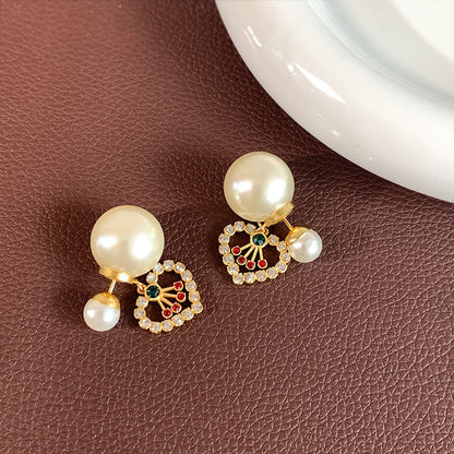 AOMIDIORレディーファッション高級感耳飾り 気質 精緻女性イヤリング EH0092