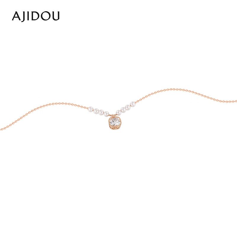 AJIDOU925シルバー優雅スタイリッシュなネックレス贈り物