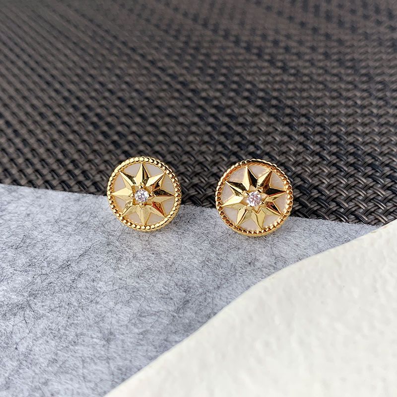 AOMIDIORレディーファッション高級感耳飾り 気質 精緻女性イヤリング EH0097