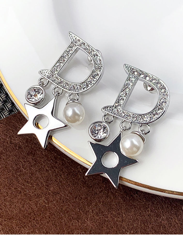 AOMIDIORレディーファッション高級感耳飾り 気質 精緻女性イヤリング EH0119