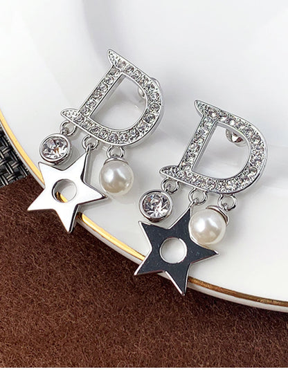 AOMIDIORレディーファッション高級感耳飾り 気質 精緻女性イヤリング EH0119