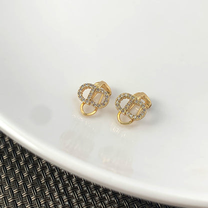 AOMIDIOR女性イヤリング イヤークリップ 高級感 気質 精緻 レディーファッション耳飾り CDEH0109