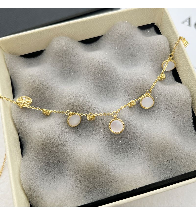 AOMIDIOR 女性ネックレス  気質 精緻 レディーファッション高級感鎖骨チェーン