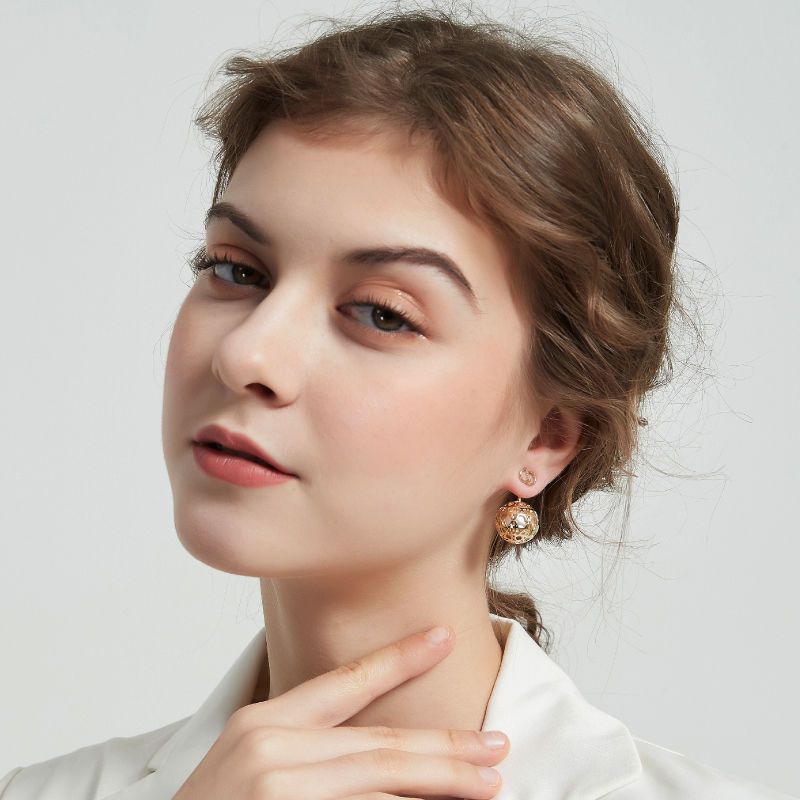 AOMIDIORレディーファッション高級感耳飾り 気質 精緻女性イヤリング EH0129