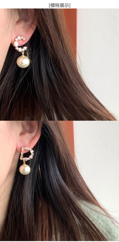 AOMIDIOR女性イヤリング 高級感 気質 精緻 レディーファッション耳飾り CDEH0098