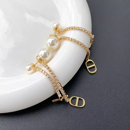 AOMIDIORレディーファッション高級感耳飾り 気質 精緻女性イヤリング EH0108