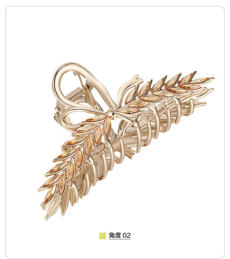 おしゃれな麦の穂つかみヘアピンプレゼント