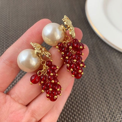 AOMIDIORレディーファッション高級感耳飾り 気質 精緻女性イヤリング EH0130