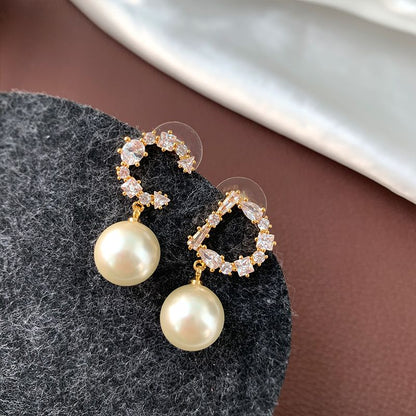 AOMIDIOR女性イヤリング 高級感 気質 精緻 レディーファッション耳飾り CDEH0098