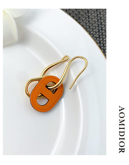 AOMIDIOR女性イヤリング 高級感 気質 精緻 レディーファッション耳飾り