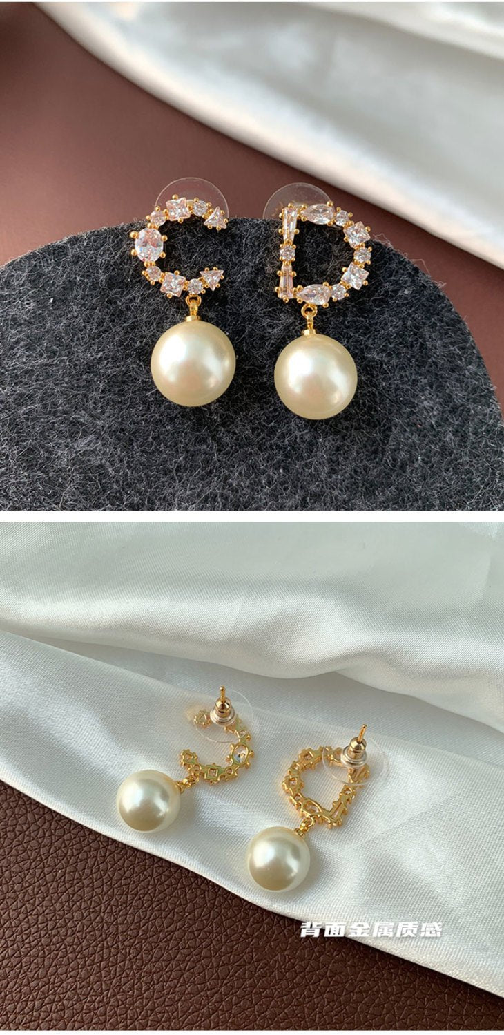 AOMIDIOR女性イヤリング 高級感 気質 精緻 レディーファッション耳飾り CDEH0098