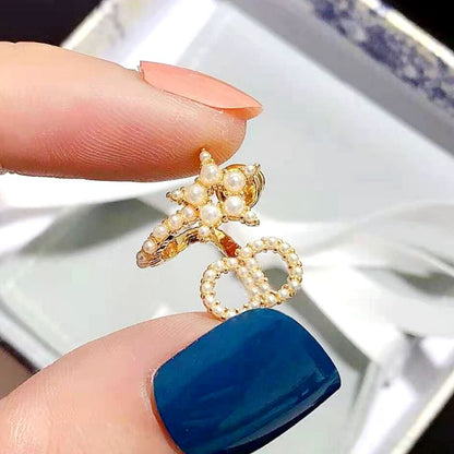 AOMIDIORレディーファッション高級感耳飾り 気質 精緻女性イヤリング EH0110