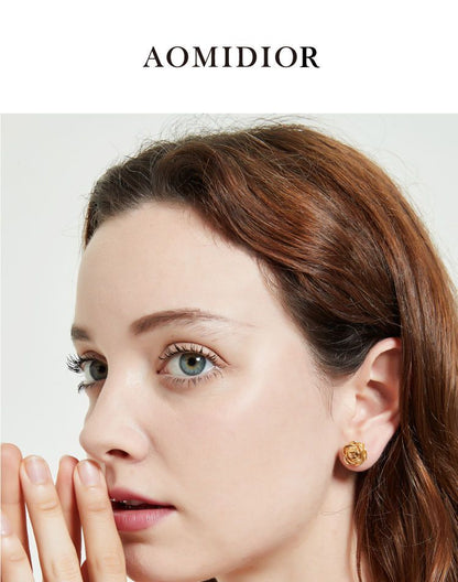 AOMIDIORレディーファッション高級感耳飾り 気質 精緻女性イヤリング EH0140