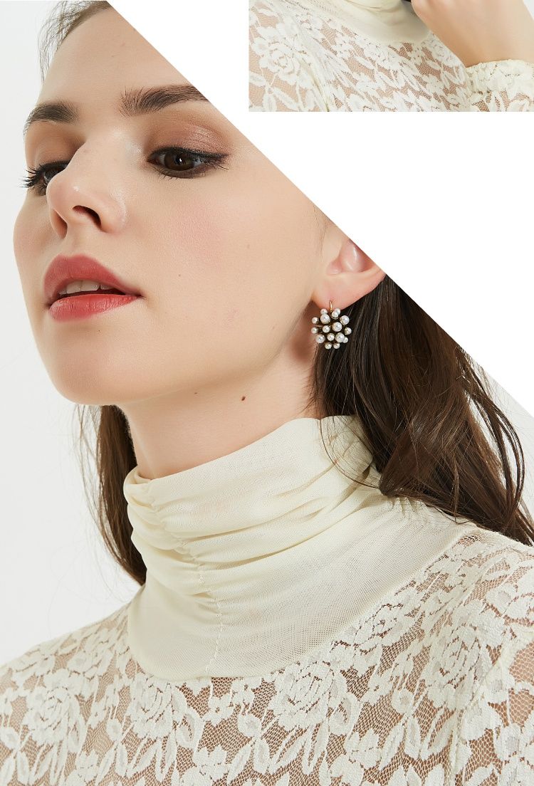 AOMIDIORレディーファッション高級感耳飾り 気質 精緻女性イヤリング EH0150